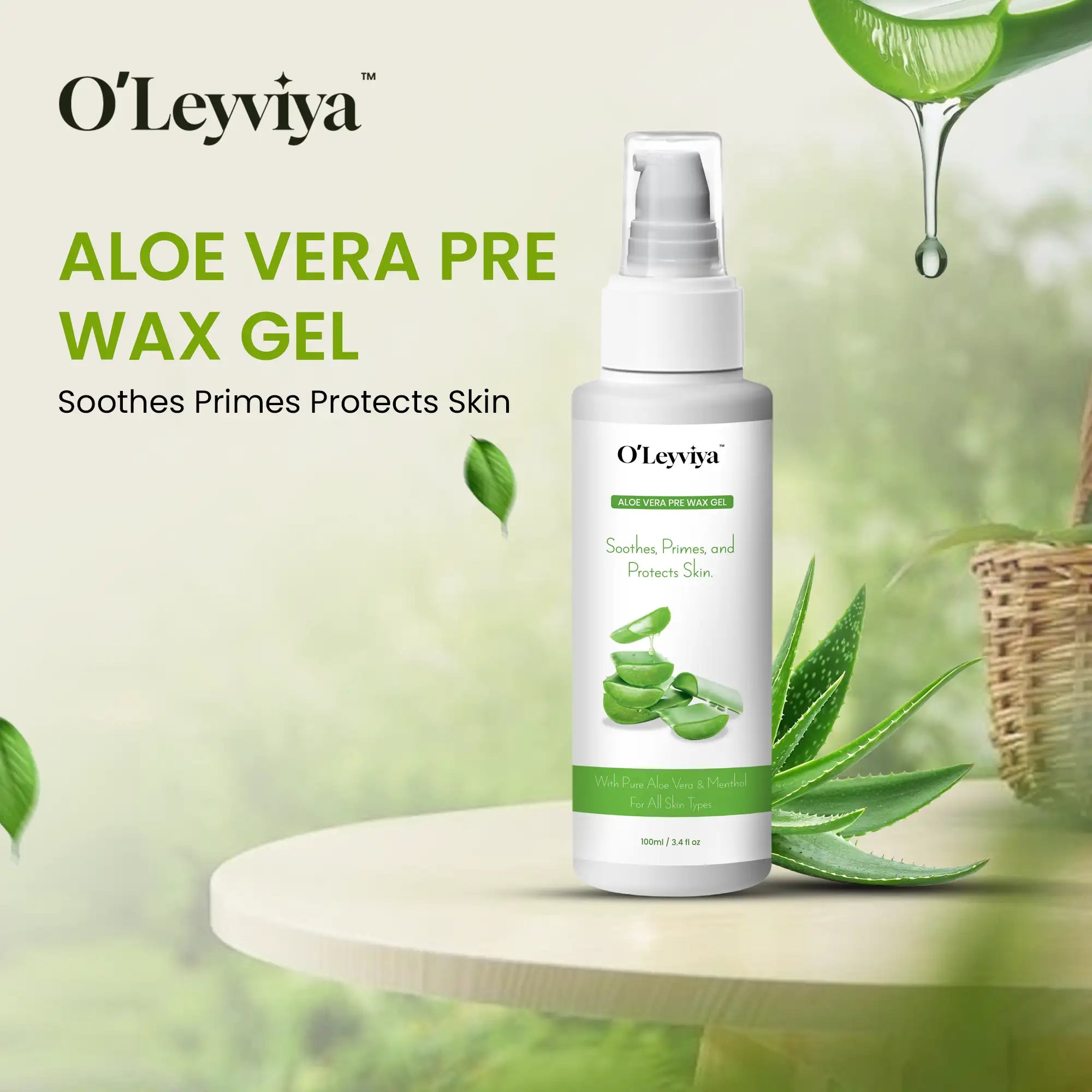 Aloe Vera Pre Wax Gel