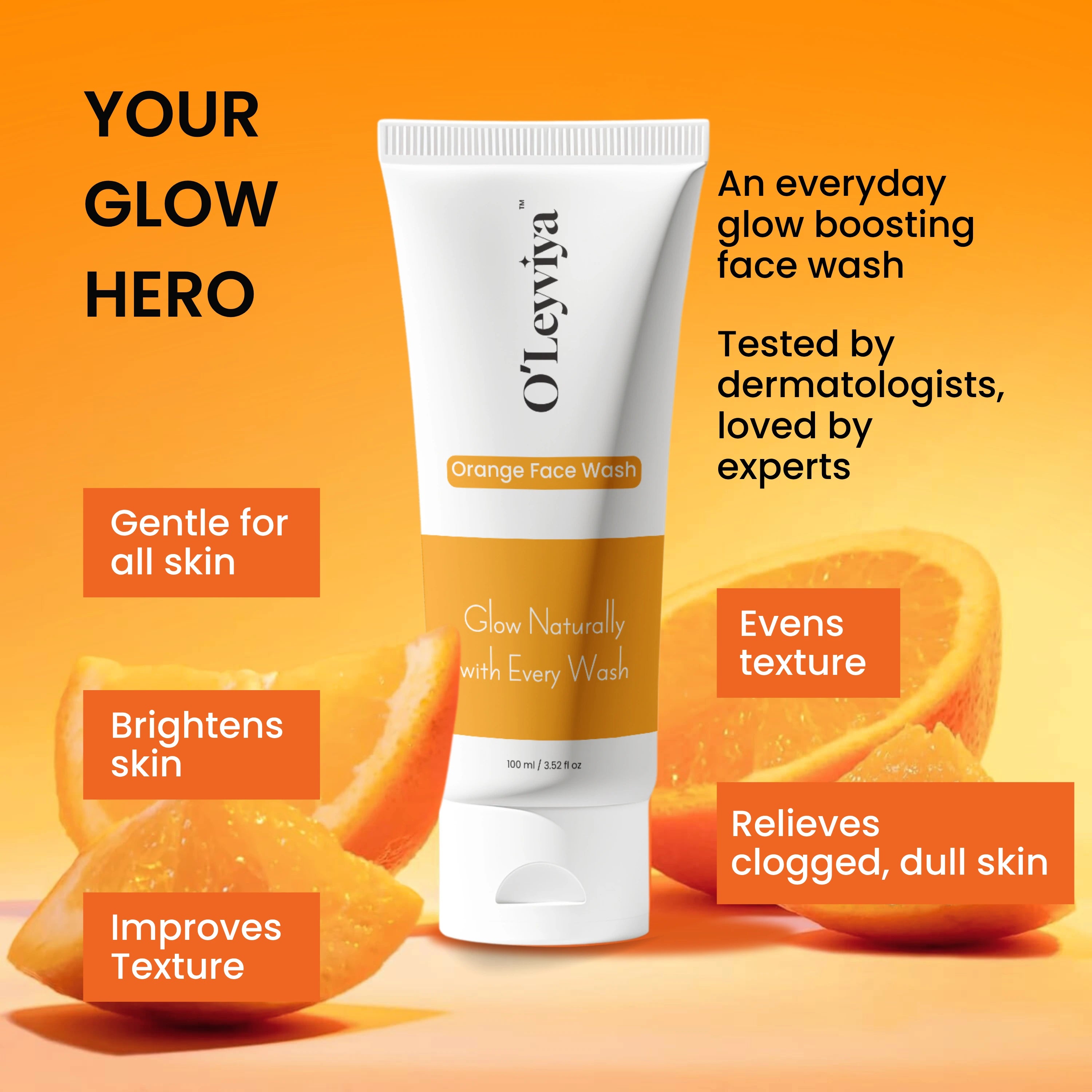 Orange Face Wash