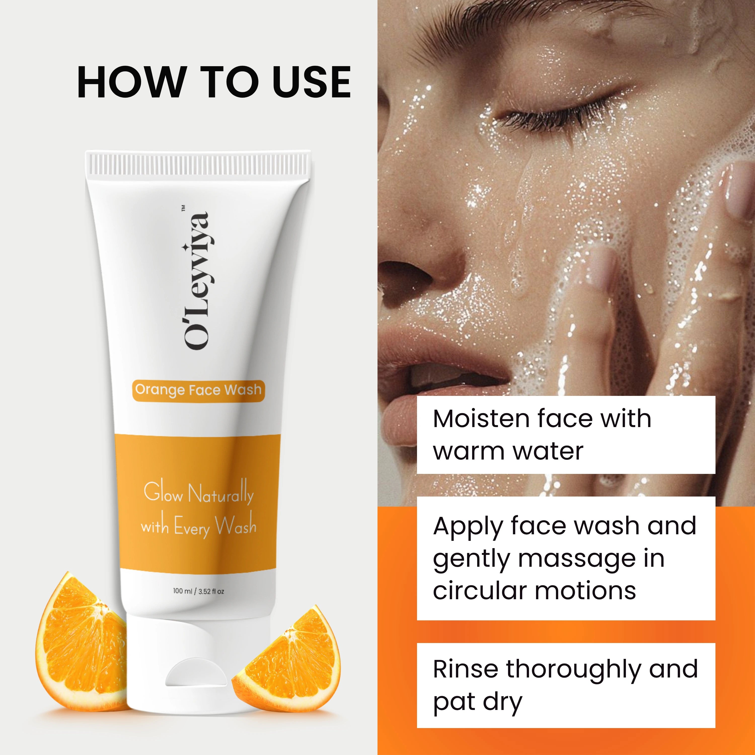 Orange Face Wash