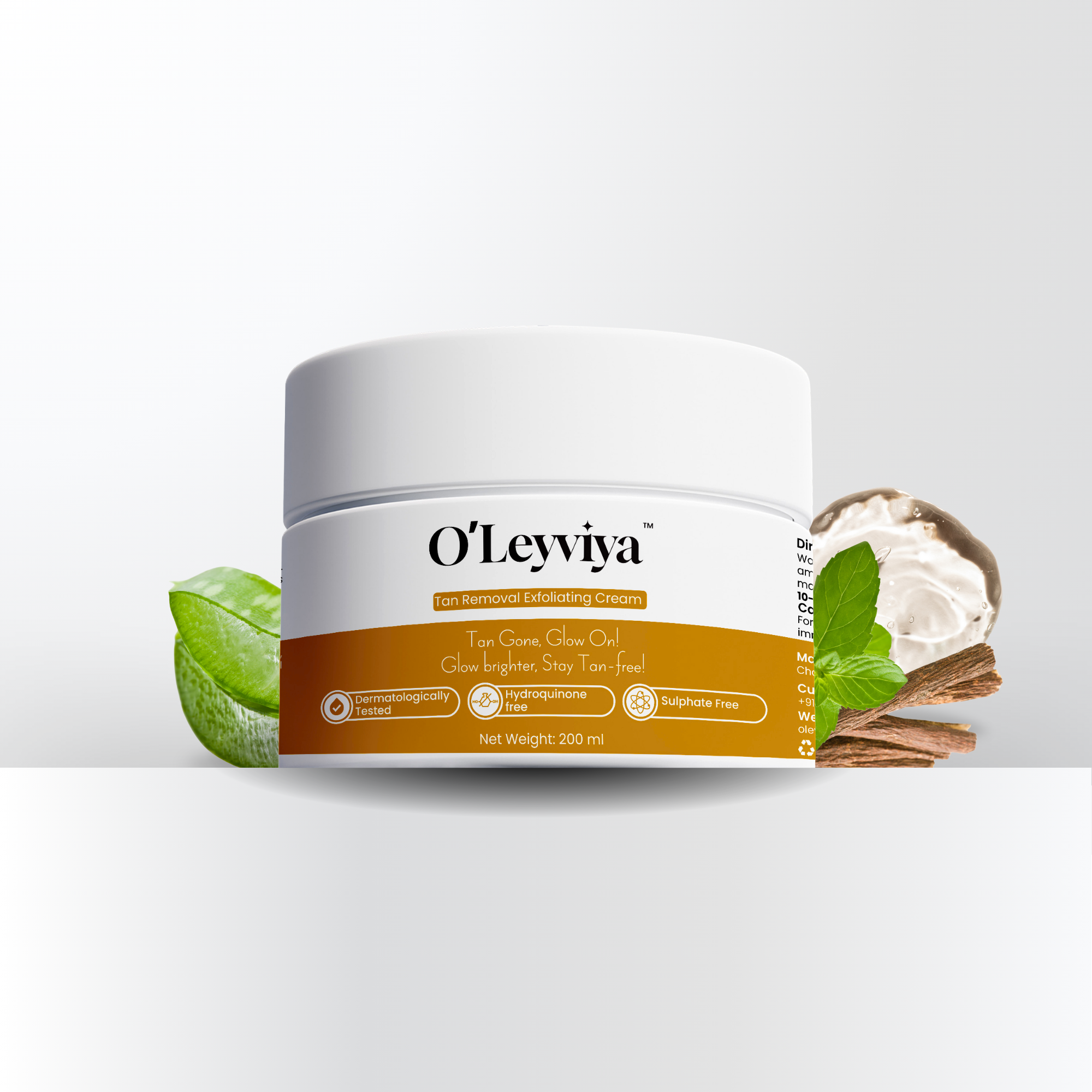 Tan Removal Exhibition Cream