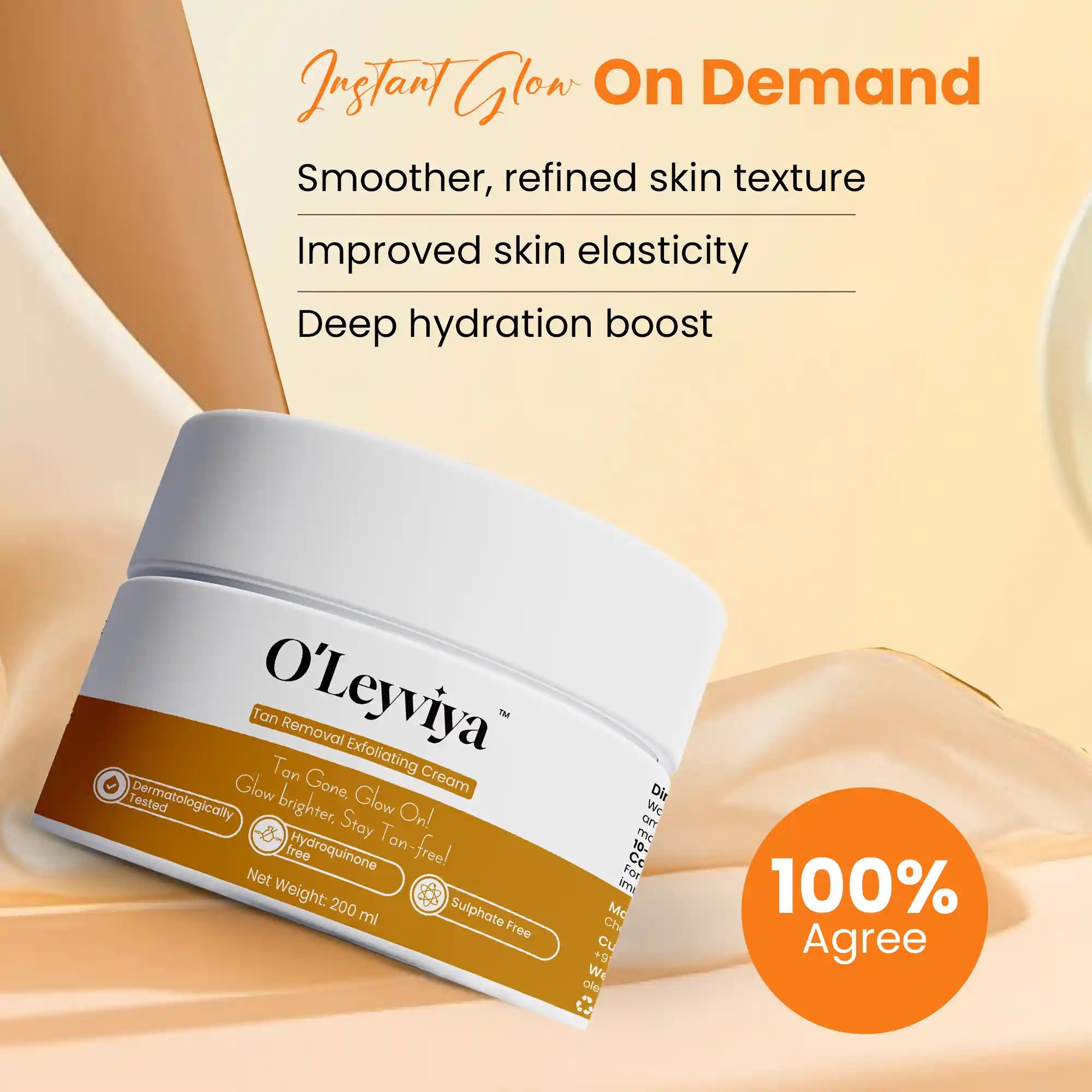Tan Removal Exhibition Cream